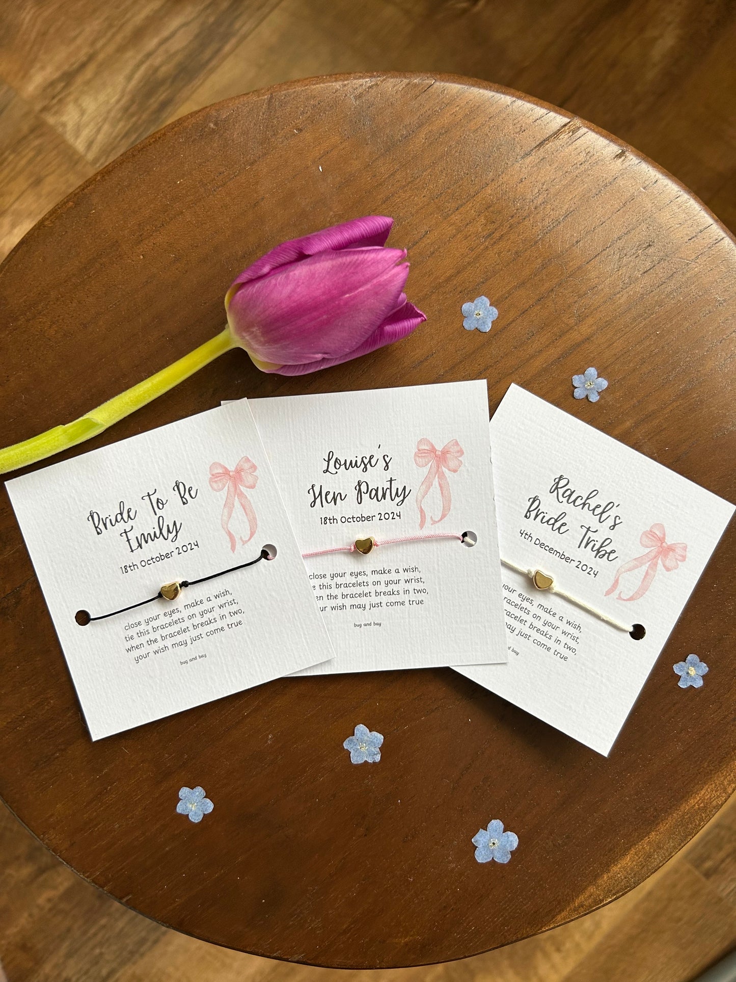 Personalised Hen Party Bracelets