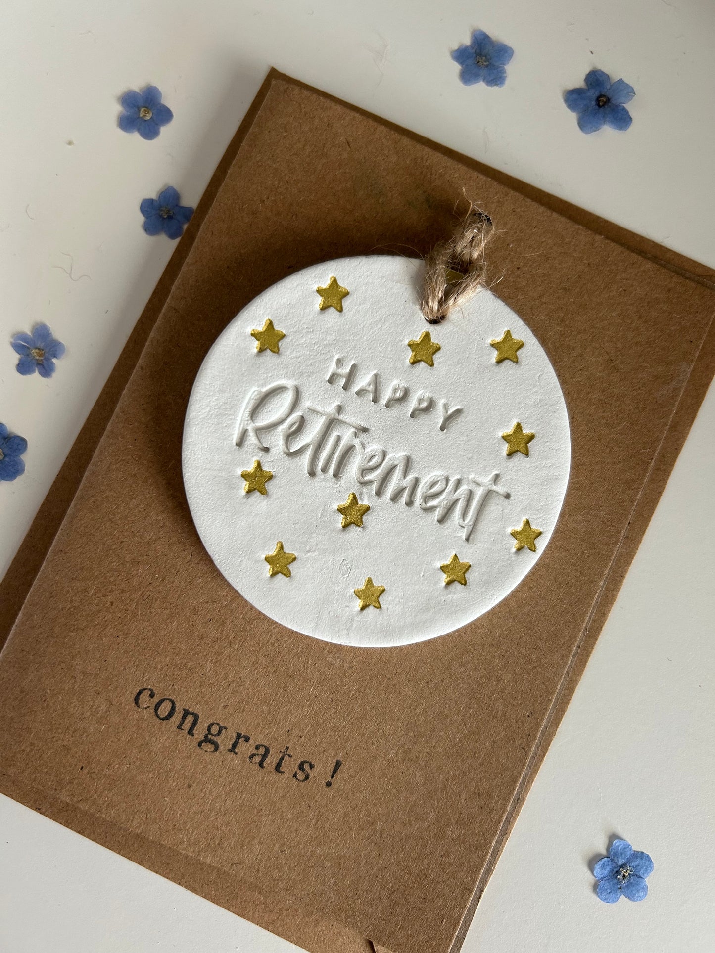 Happy Retirement Token Keepsake Card