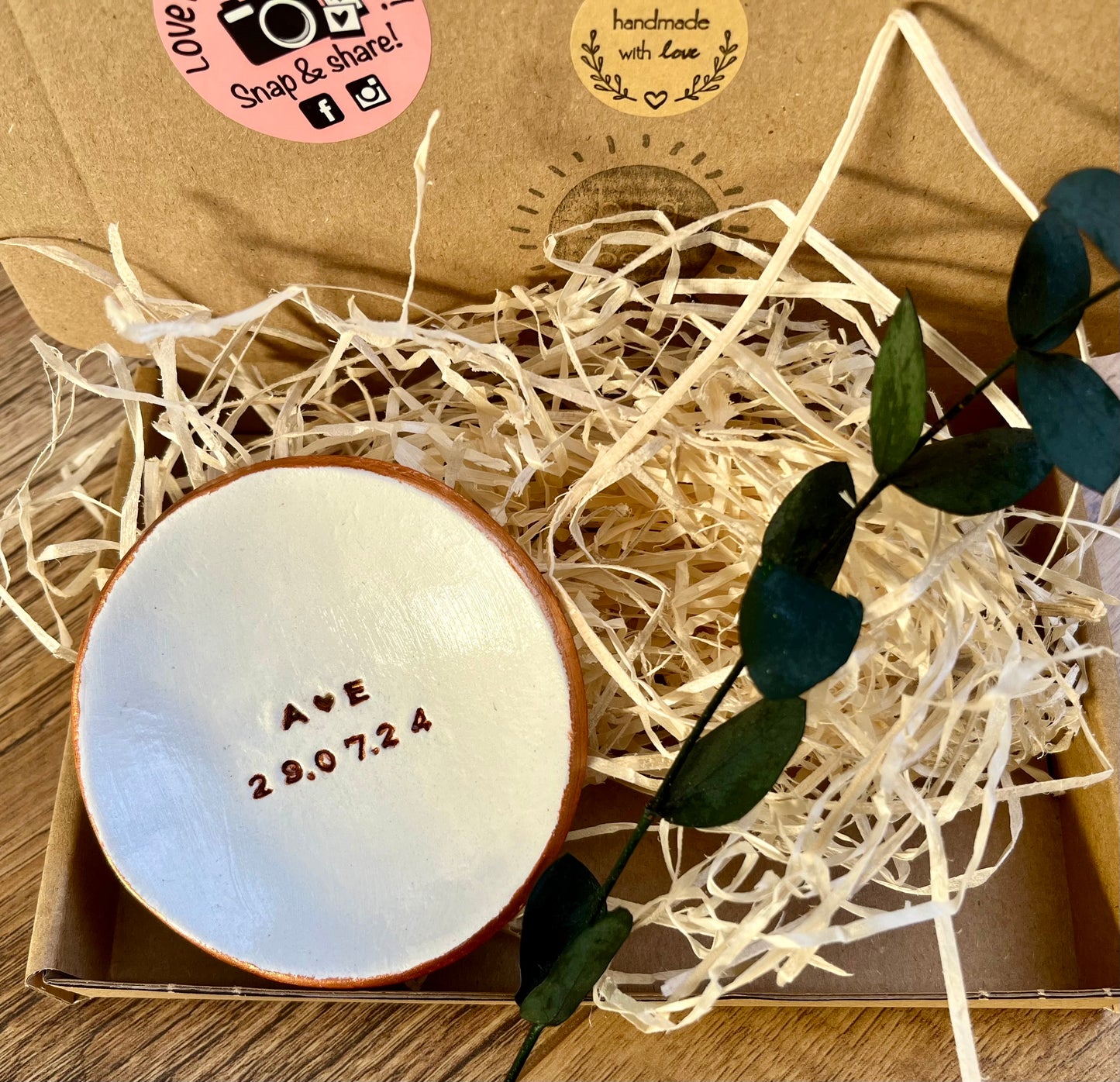 Engagement Trinket Dish Personalised