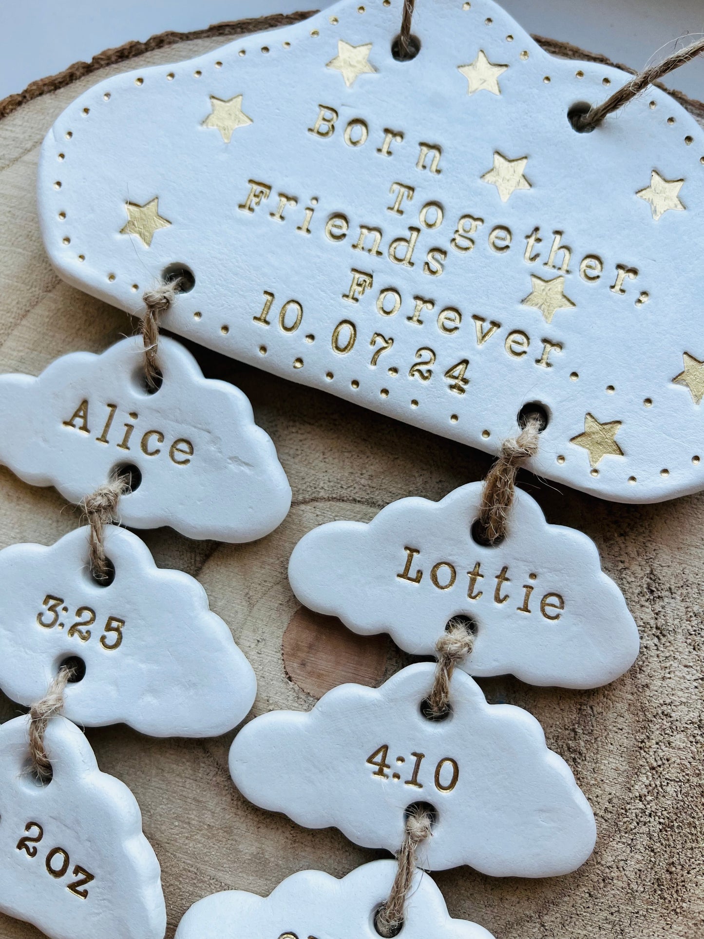 Twin Personalised Keepsake