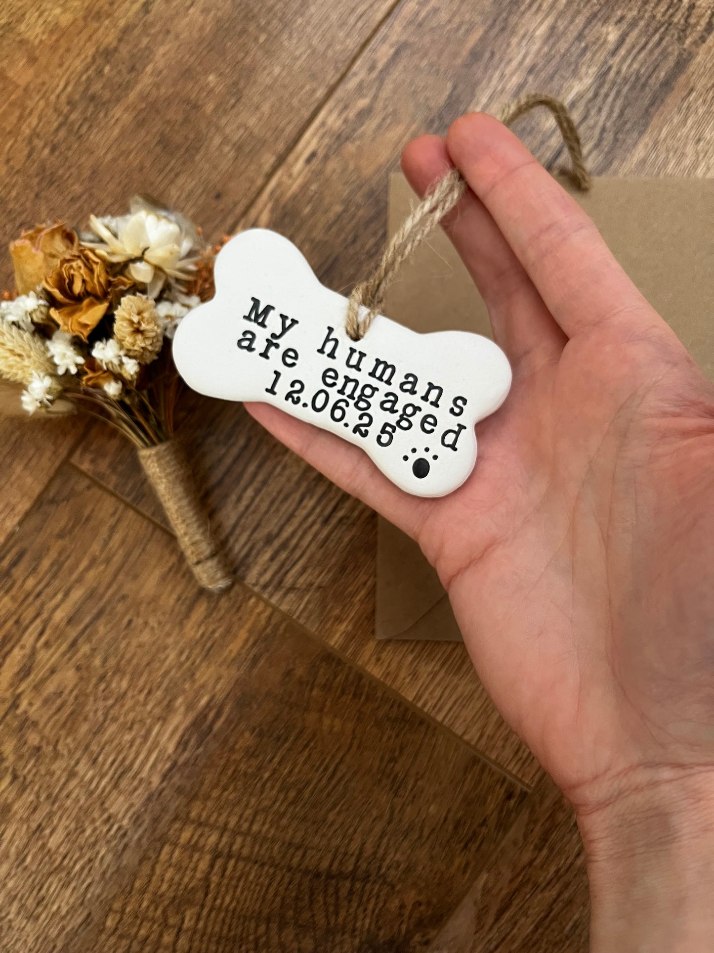 My Humans Are Engaged Personalised engagement gift | Pet Engagement gift | Newly engaged gift | Engagement keepsake | Engagement present
