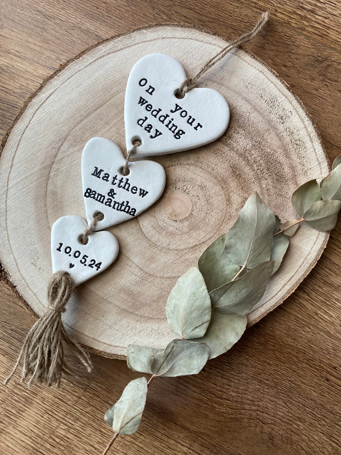 Personalised Wedding Gift/ Keepsake TYPE 3