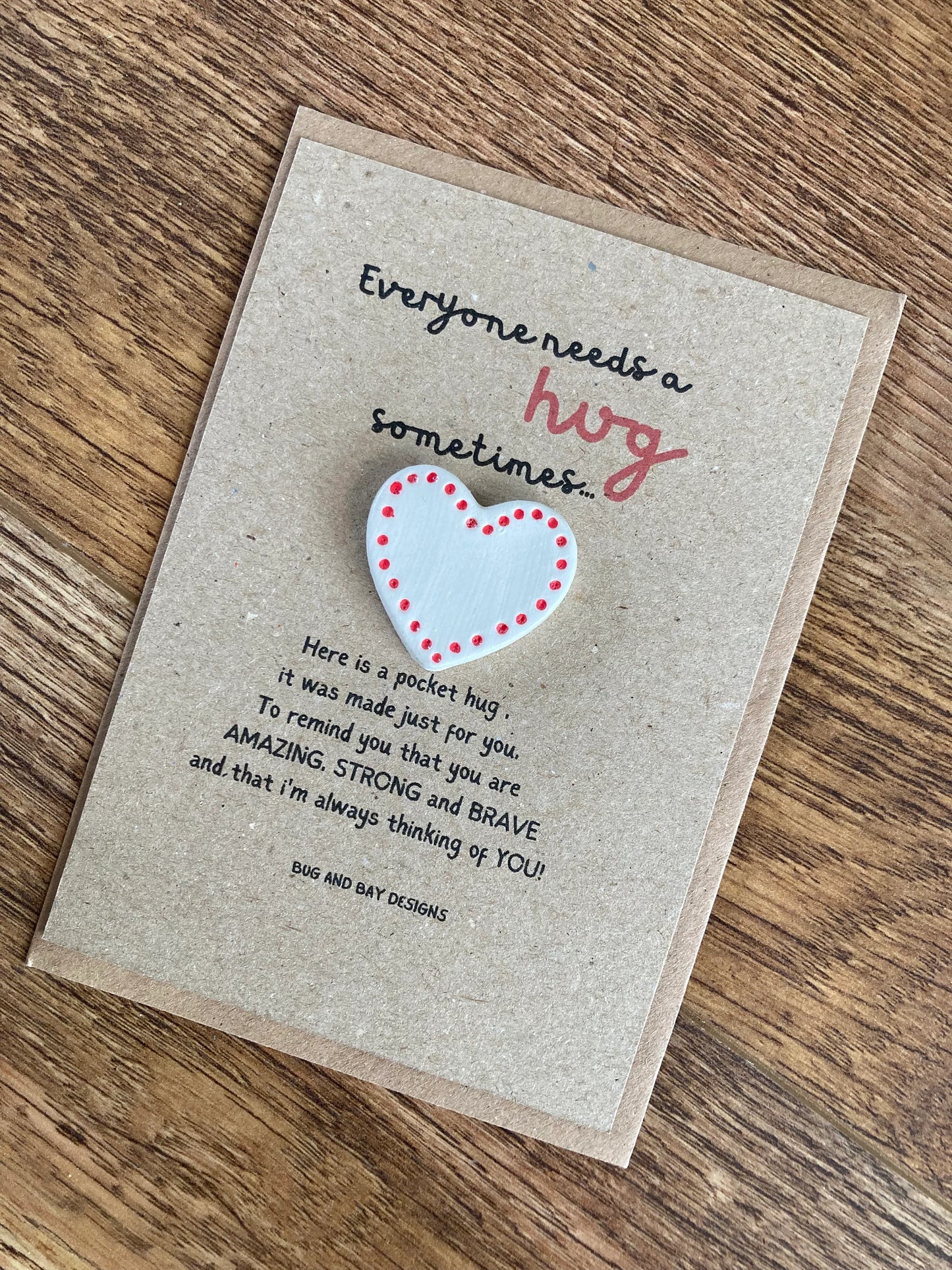 Pocket hug / Thinking of you gift