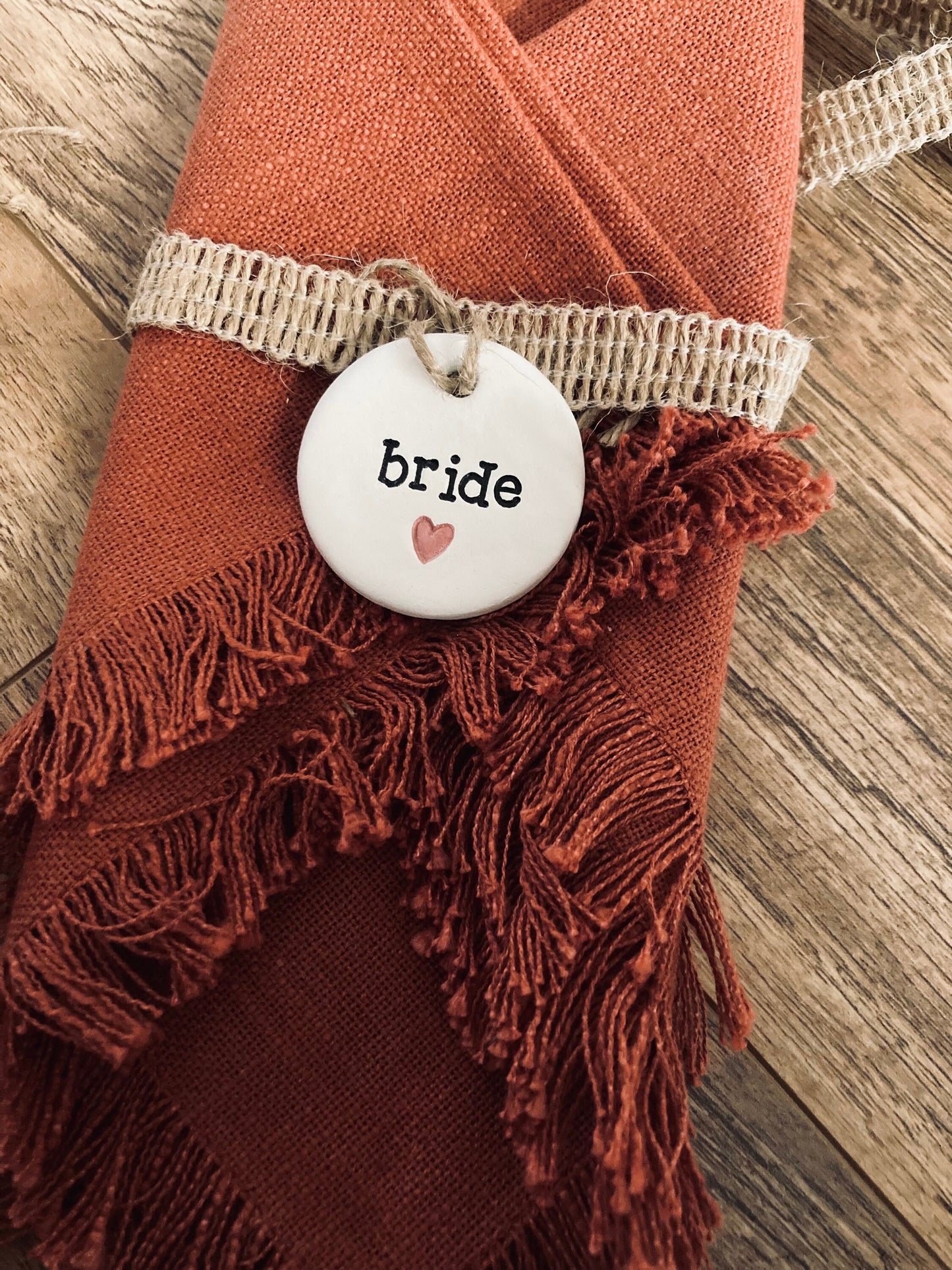 Personalised name tags / Wedding Favours TYPE 3
