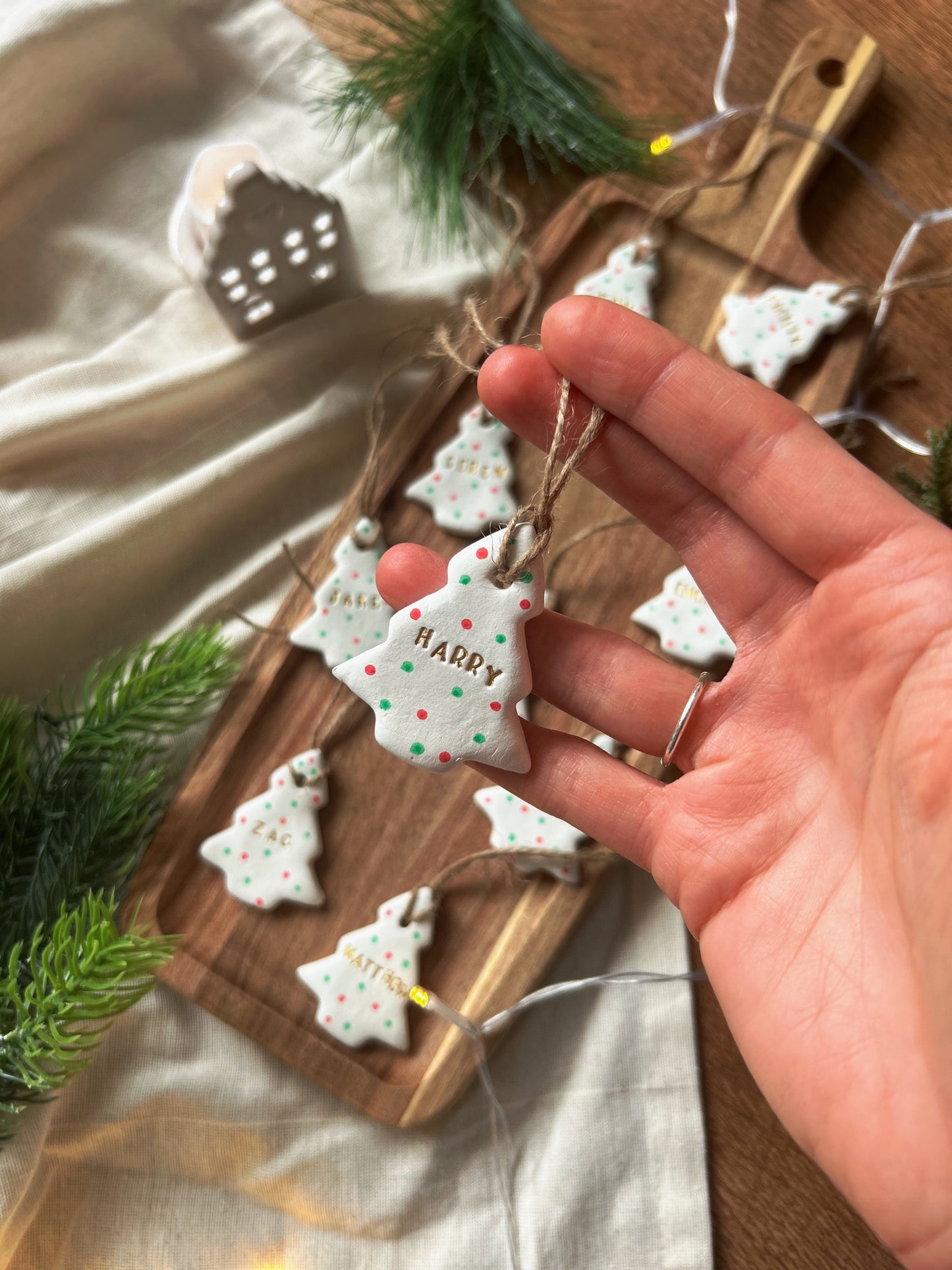 Personalised Christmas Tree bauble decoration