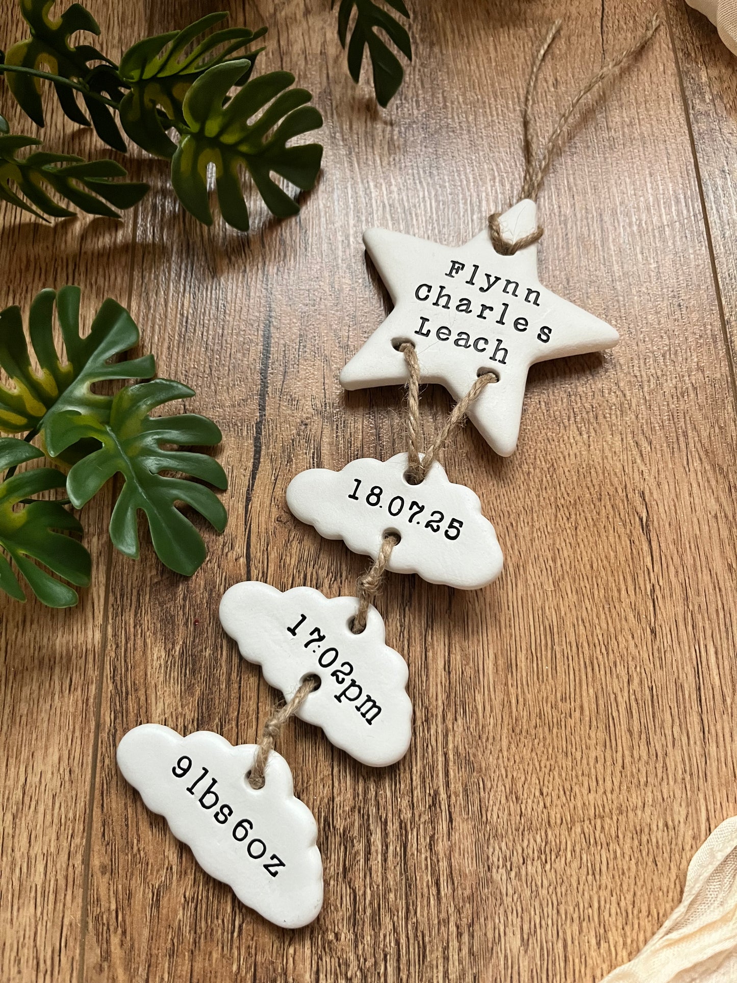 Welcome to the world personalised keepsake- NAME IN STAR