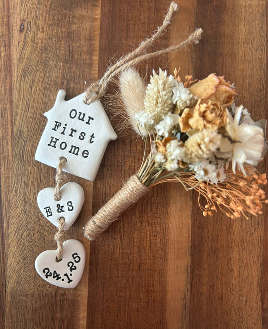 Clay New Home Personalised Keepsake