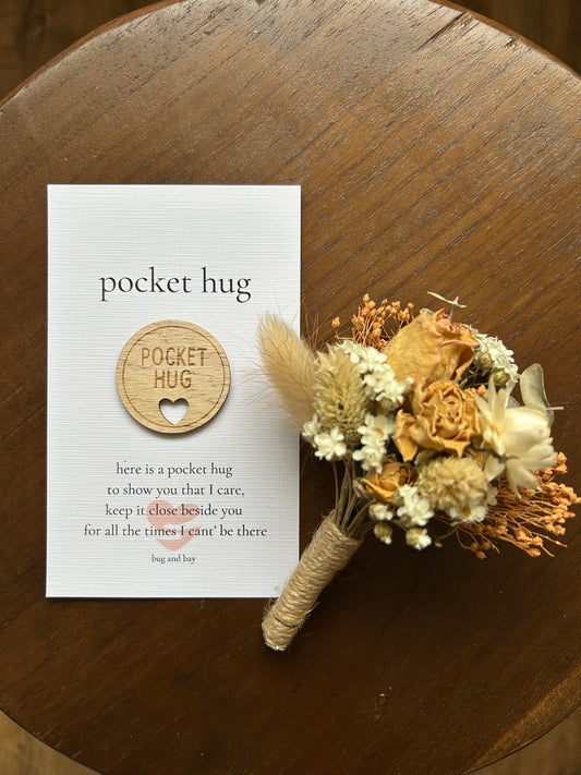 Pocket hug / Thinking of you gift