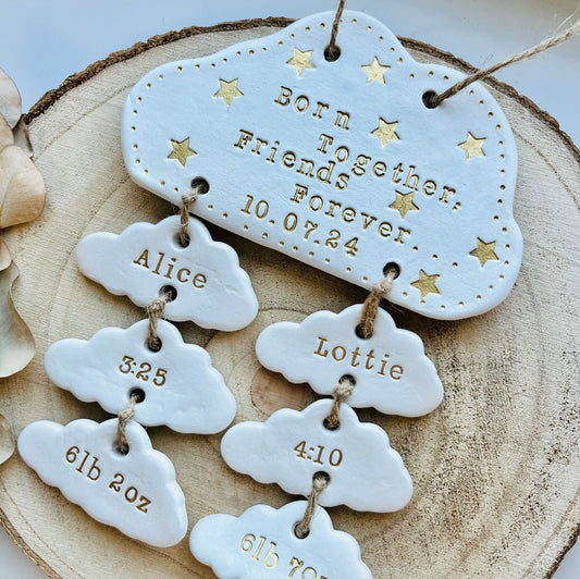 Twin Personalised Keepsake