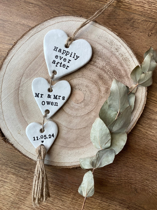 Personalised Wedding Gift/ Keepsake TYPE 2