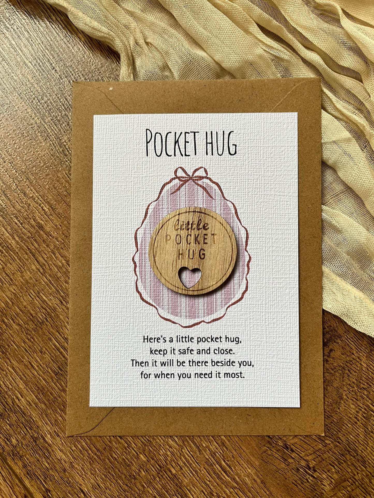 Pocket hug / Thinking of you gift