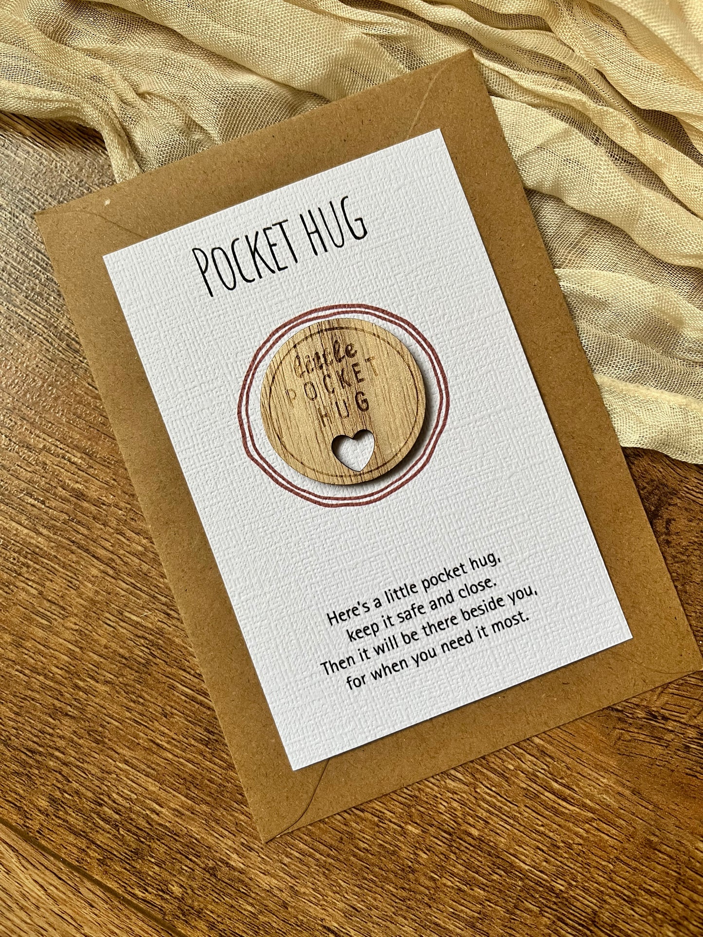 Pocket hug / Thinking of you gift