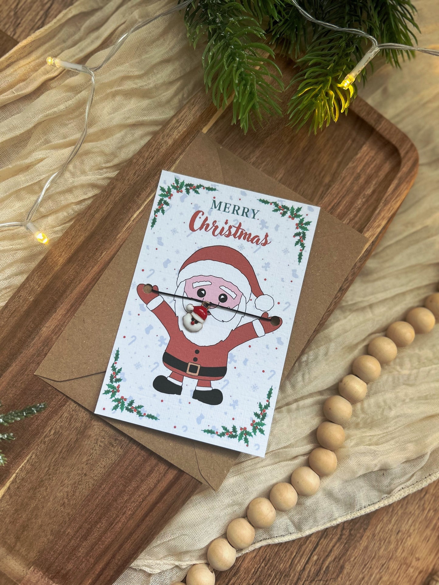 Christmas Wish Bracelet, Elf on the Shelf present, Holiday Gift