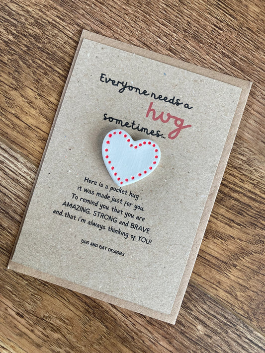 Pocket hug / Thinking of you gift